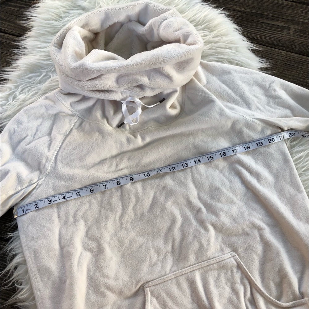 Fleece-Lined Turtleneck Kangaroo Pullover - image 5